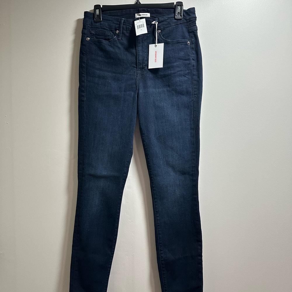 Good American Midnight Blue Skinny Jeans